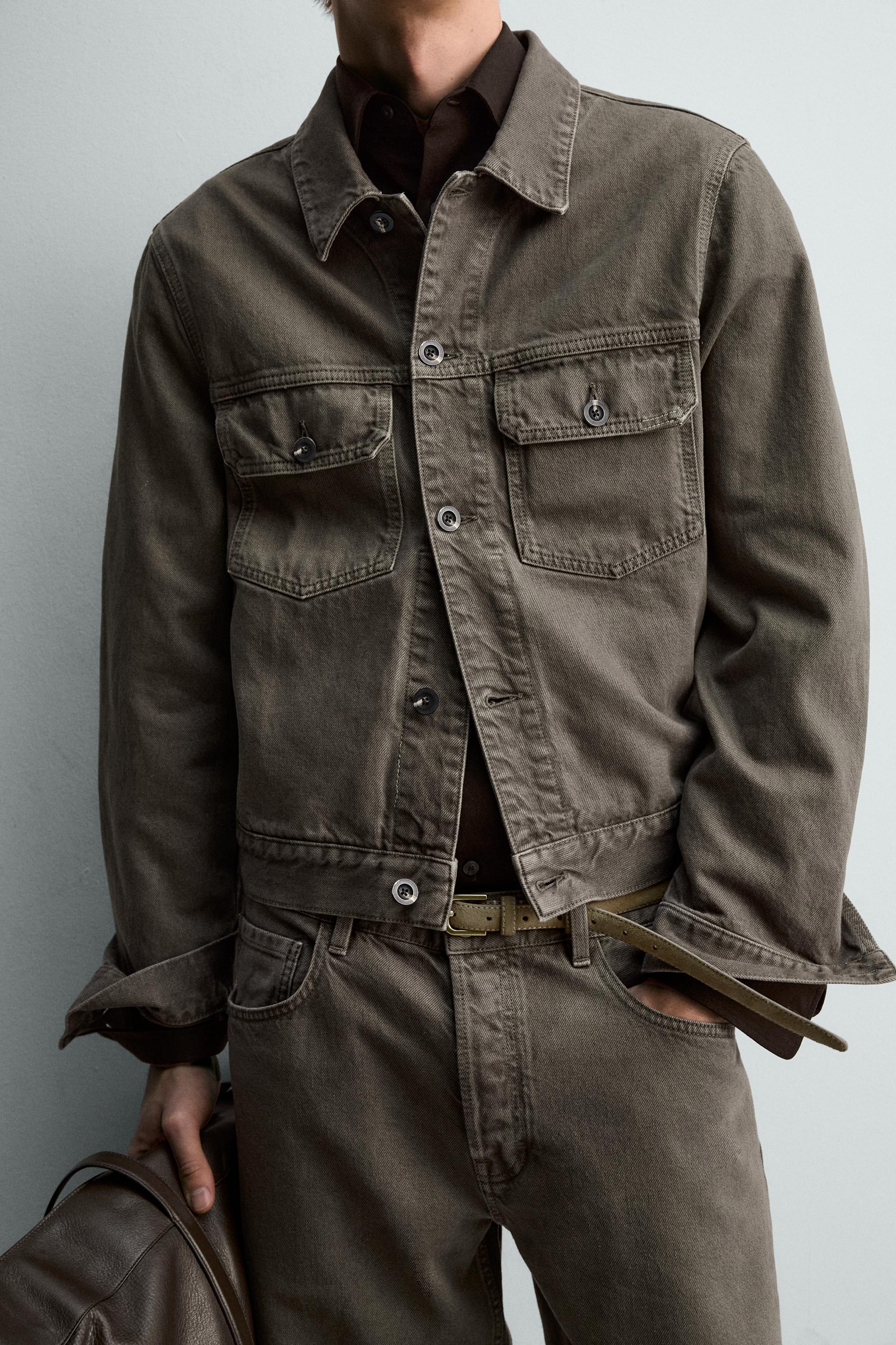 VESTE EN JEAN DÉLAVÉE