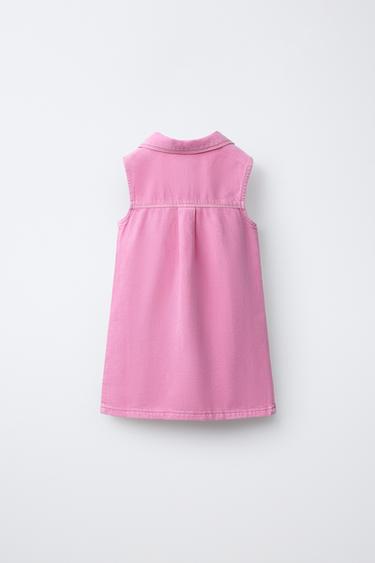 ROBE PATINEUSE EN JEAN - Rose de Zara - Image 1