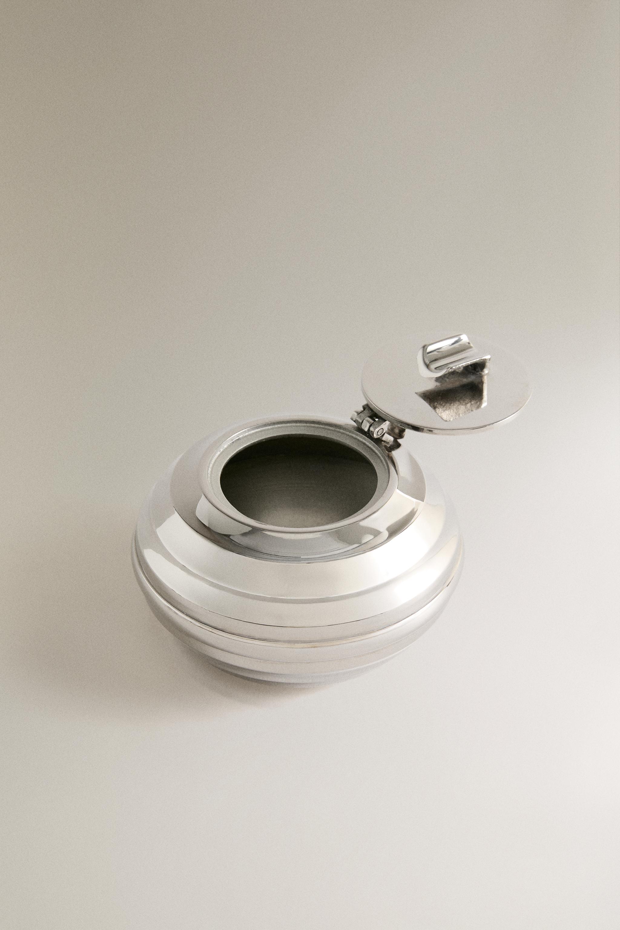 CHROME ASHTRAY — Silver