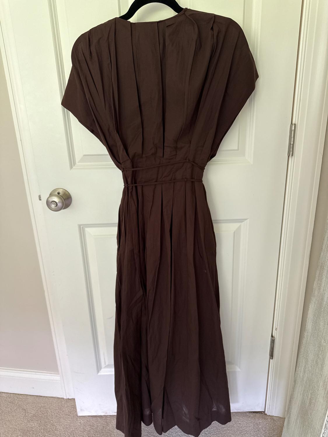 ZW COLLECTION PLEATED MIDI DRESS - Image 3