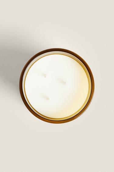 (500 G) WHITE LOTUS SCENTED CANDLE - Intense red by Zara - Image 4