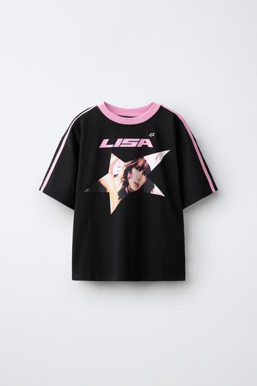 LISA © GRAPHIC T-SHIRT — Black 1