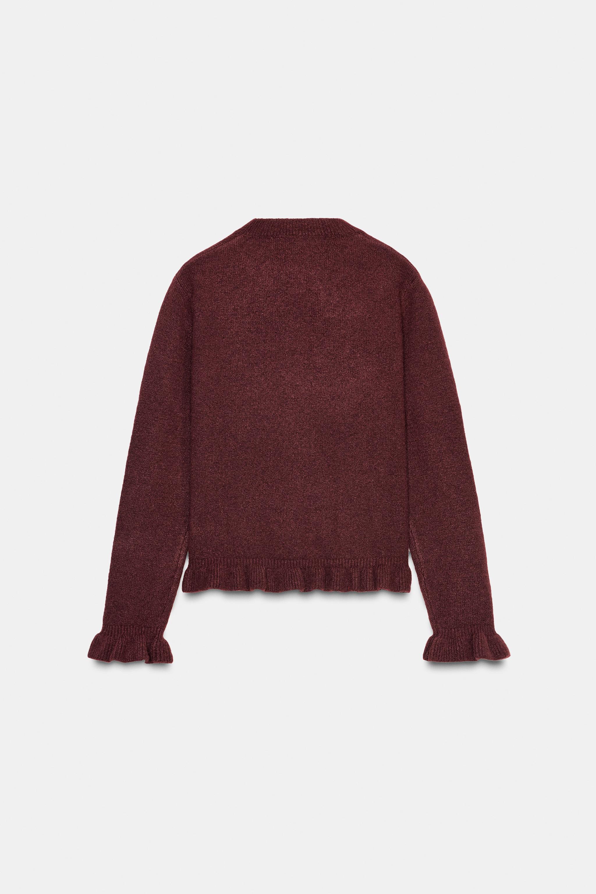 トップス rurumu: asymmetry ruffle knit cardigan rurumu: asymmetry ruffle knit cardigan トップス rurumu