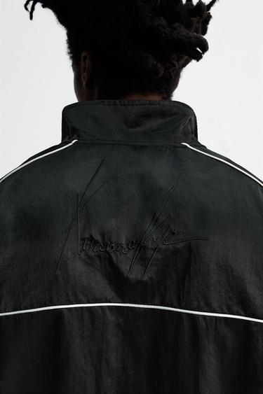 EMBROIDERED BOMBER JACKET© OTIS KWAME KYE QUAICOE - Black by Zara - Image 4