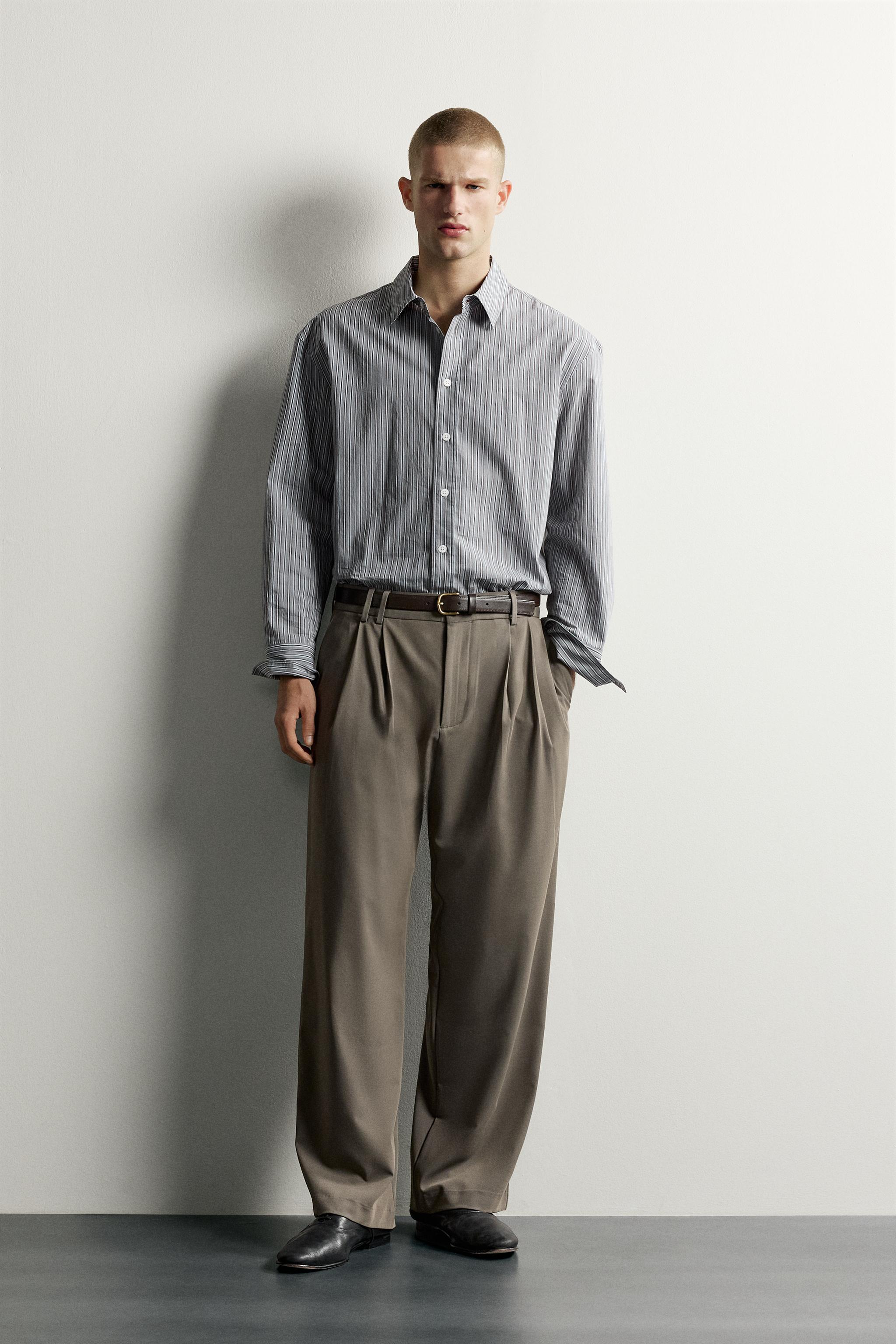 CHEMISE COUPE DÉCONTRACTÉE À RAYURES