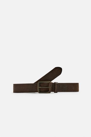 GUITARRICADELAFUENTE LEATHER BELT - Brown by Zara