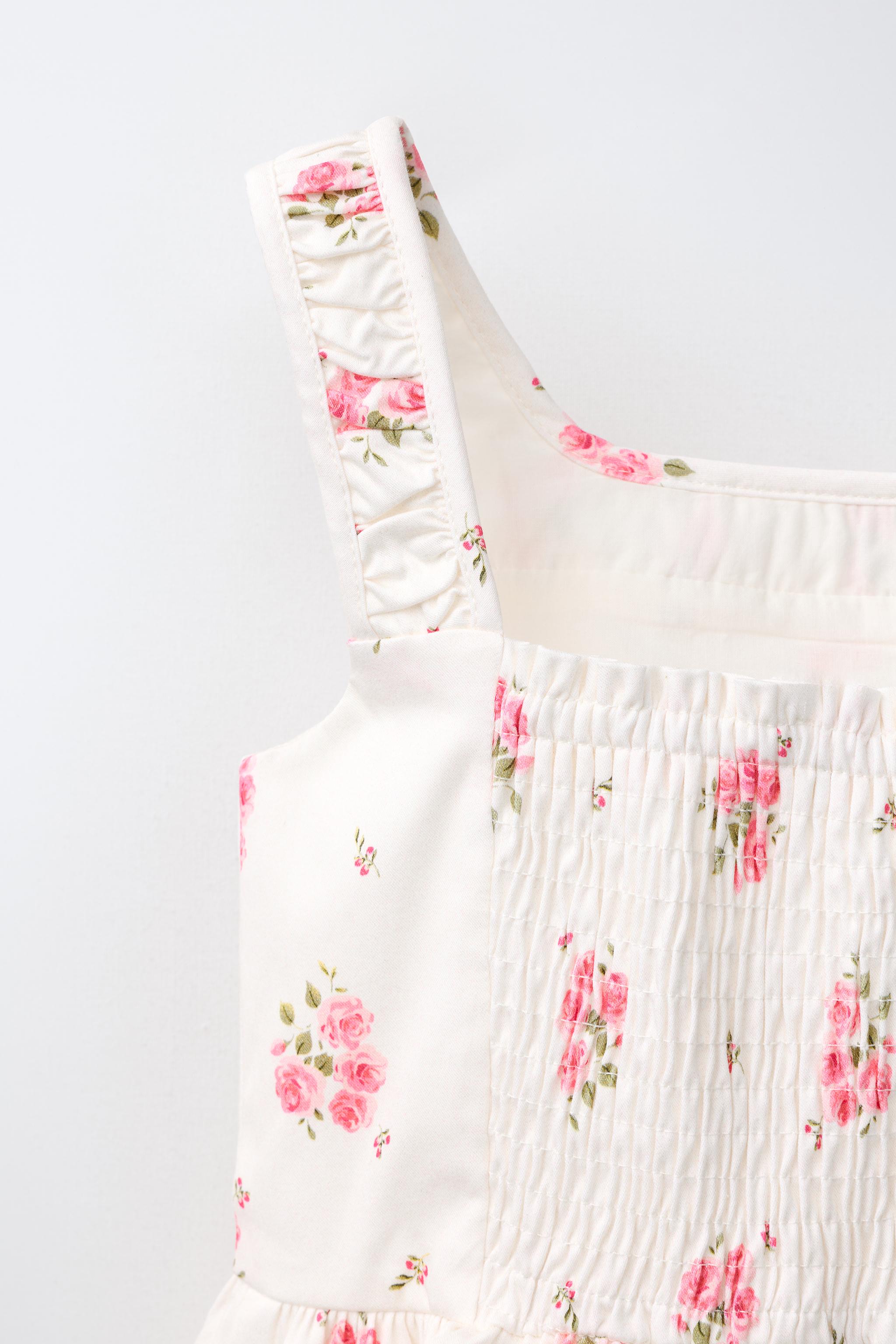 SHORT FLORAL PRINT JUMPSUIT