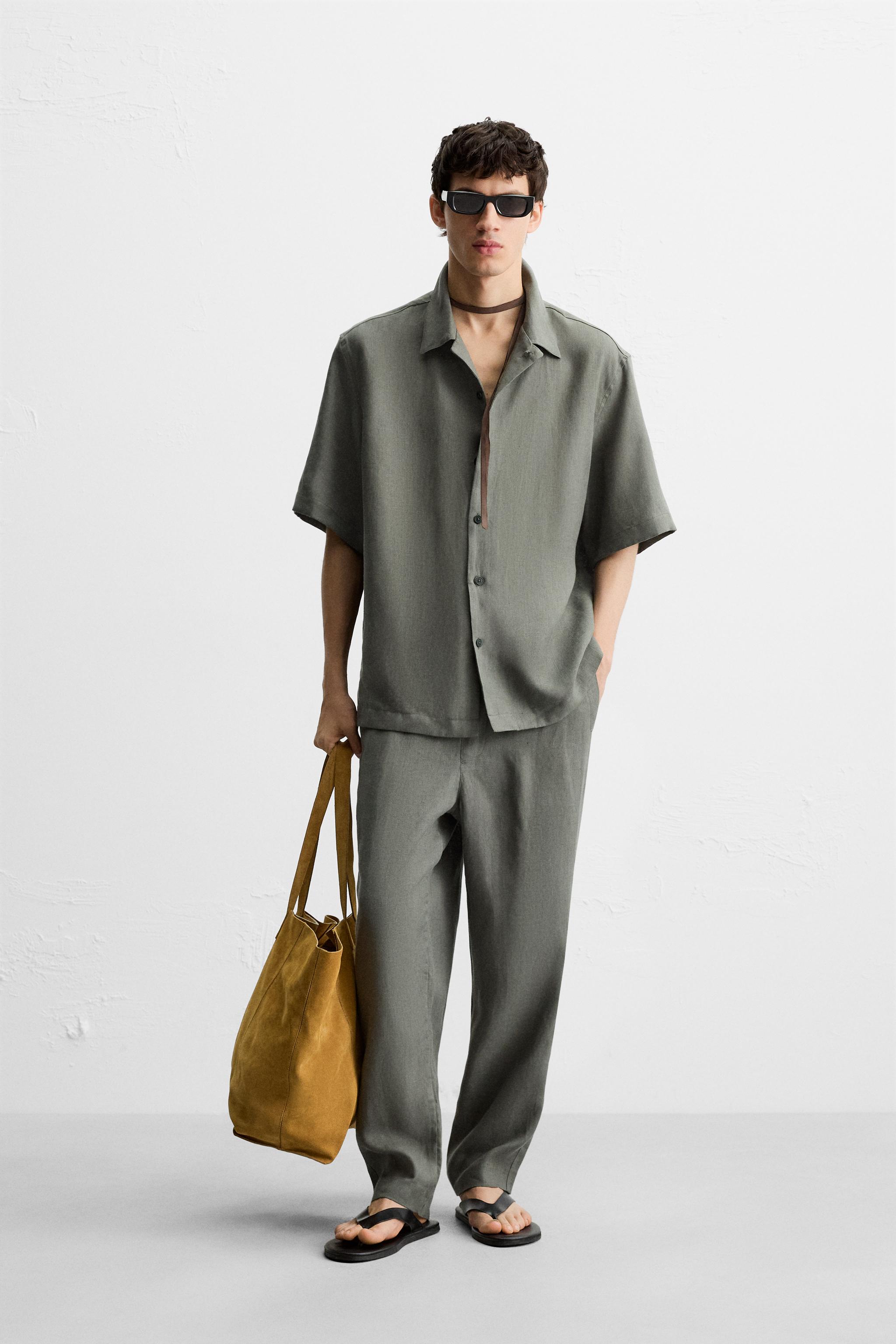 ZARA ミントグリーン パンツスーツ M〜L 38 ZARA パンツスーツ セットアップ ミントグリーン 春 パステル