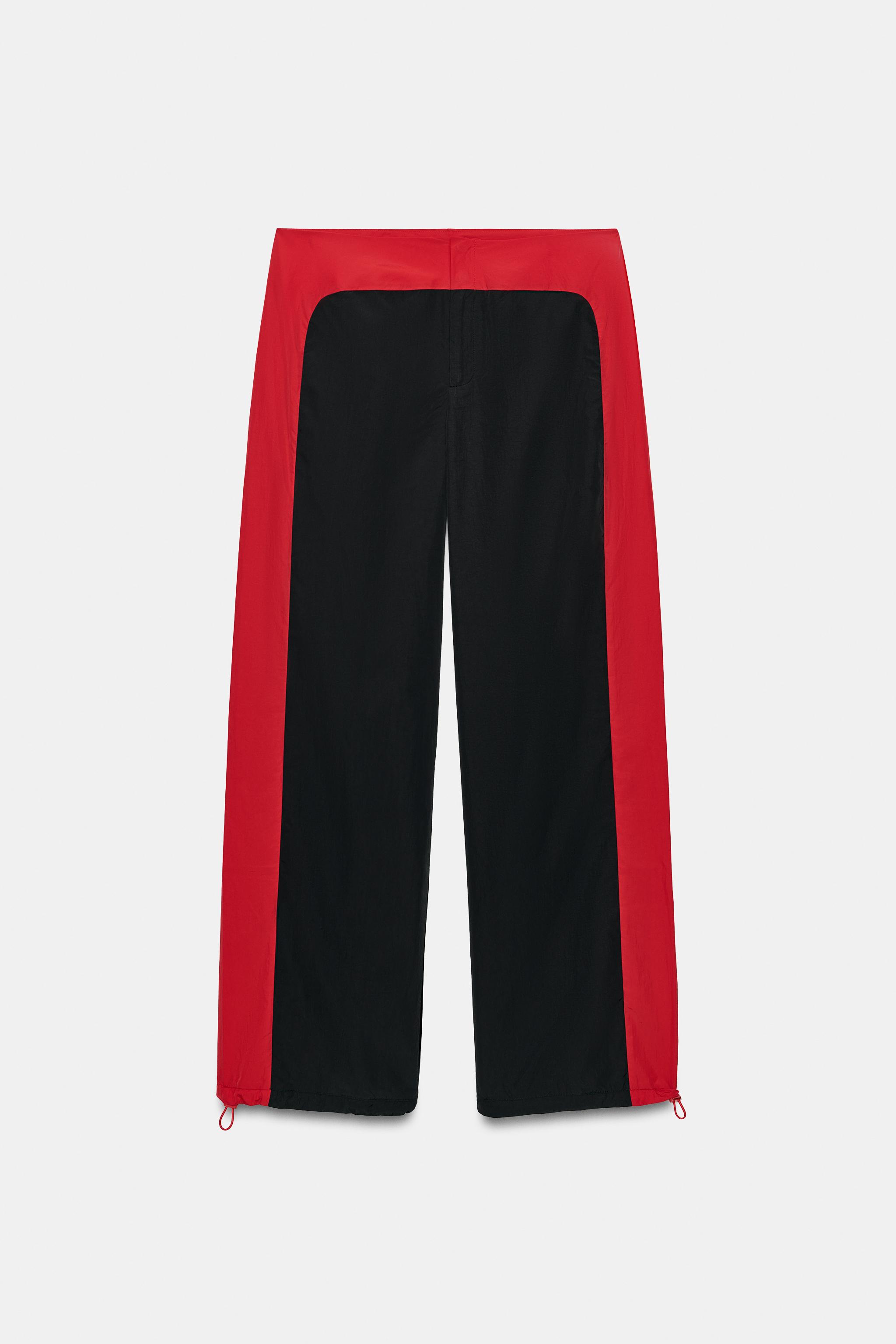 TECHNICAL VOLUME SIDE-STRIPE PANTS