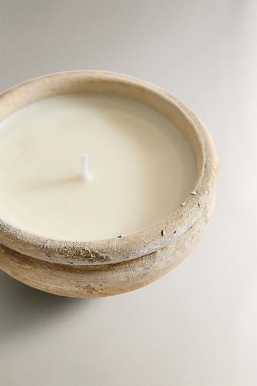 (100 G) BOUGIE PARFUMÉE GOLDEN CUIR - Moutarde de Zara - Image 2