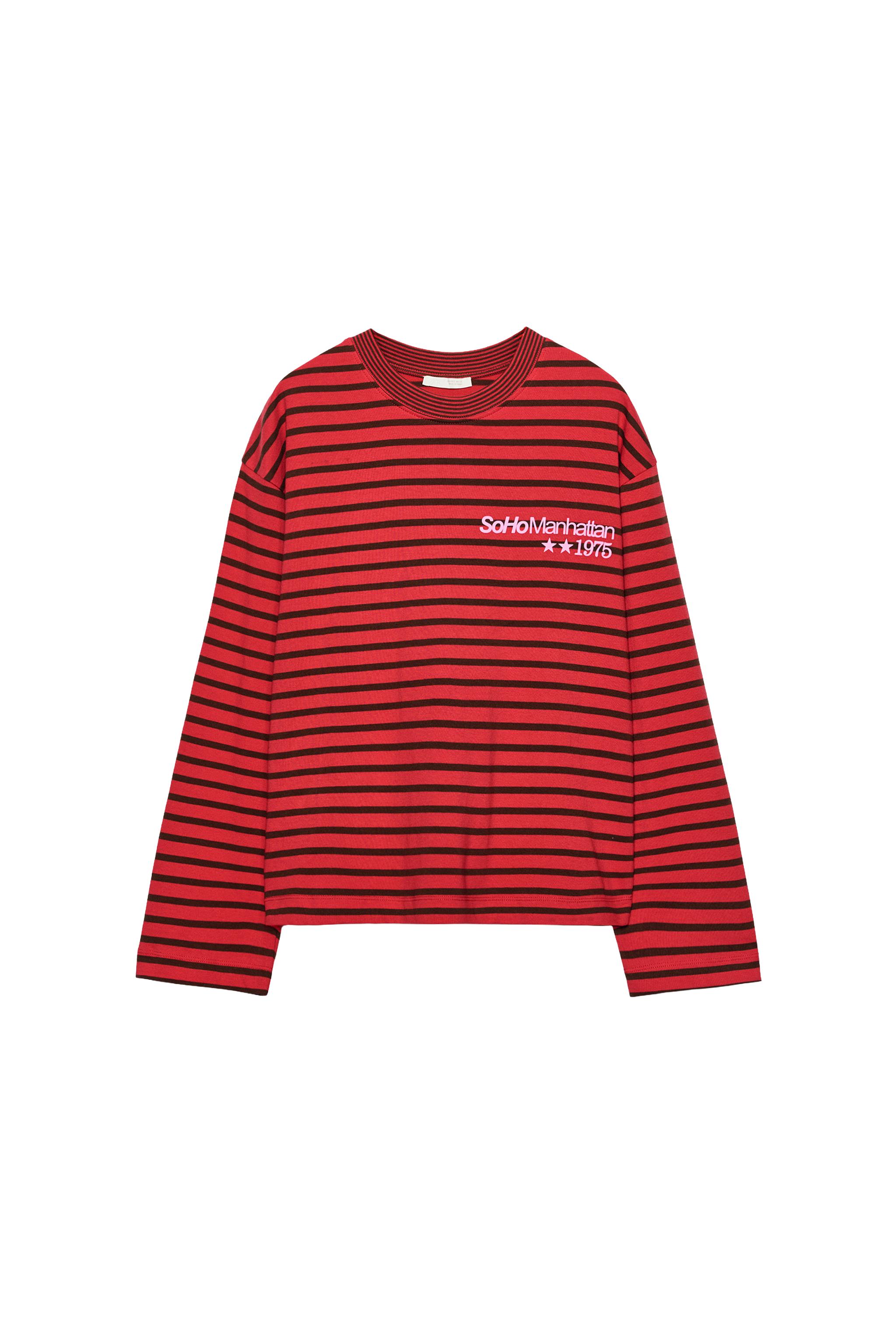 CAMISETA RAYAS TEXTO