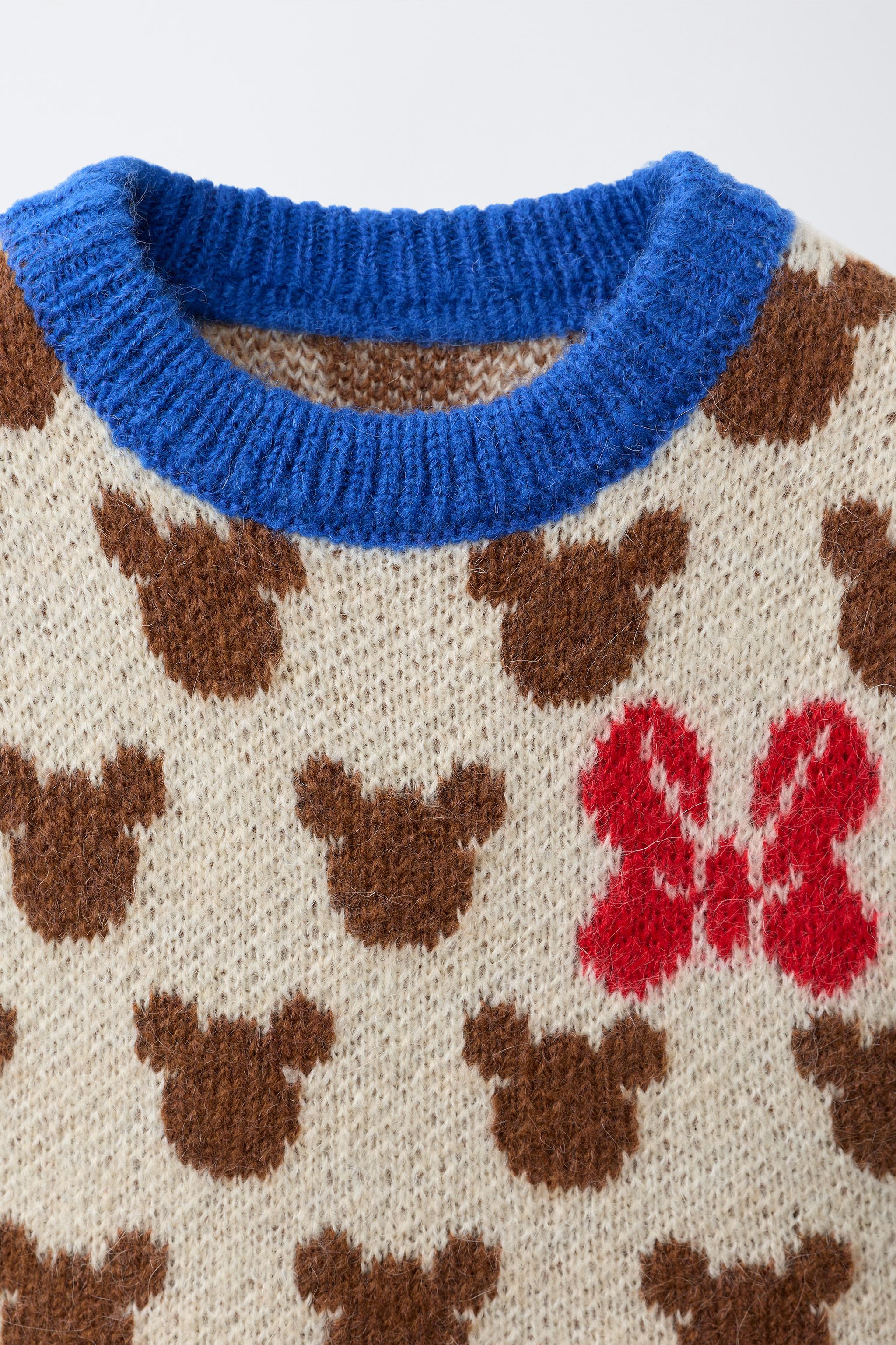 MICKEY MOUSE © DISNEY WOOL AND ALPACA BLEND KNIT VEST