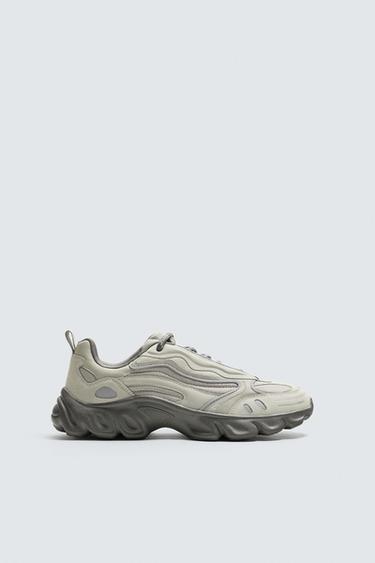 SNEAKER MIT VOLUMINÖSER SOHLE - Grau von Zara