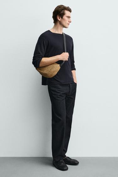 BRAIDED SHOULDER BAG - Ecru White by Zara - Image 1