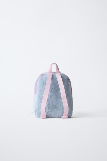 LILO & STITCH © DISNEY SHEEPSKIN BACKPACK - Blue by Zara - Image 4