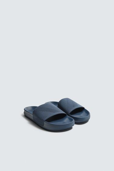САНДАЛИИ ДЛЯ ПЛЯЖА — Синий от Zara