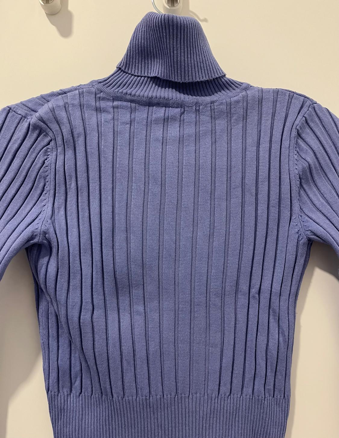 RIBBED HIGH NECK SWEATER - Image 4