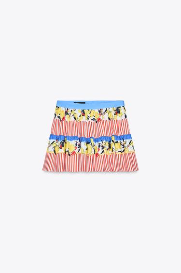 LEMON PRINT MINI SKIRT - only one by Zara - Image 3