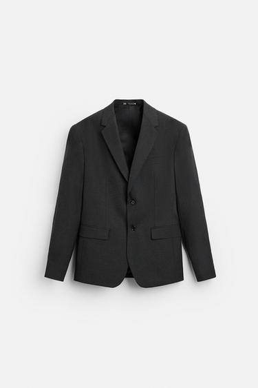VESTE DE COSTUME CONFORT - Gris anthracite de Zara - Image 6