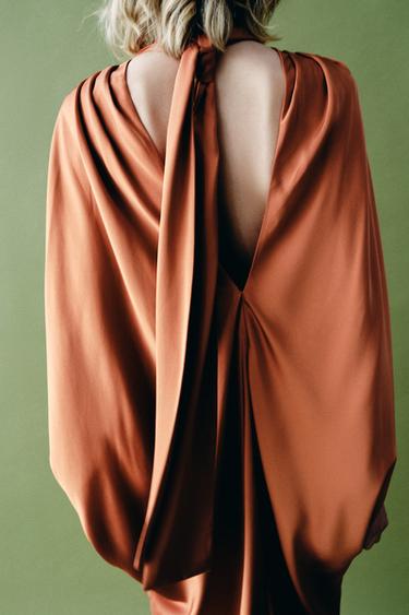 ZW COLLECTION TUNIC DRESS - Russet by Zara