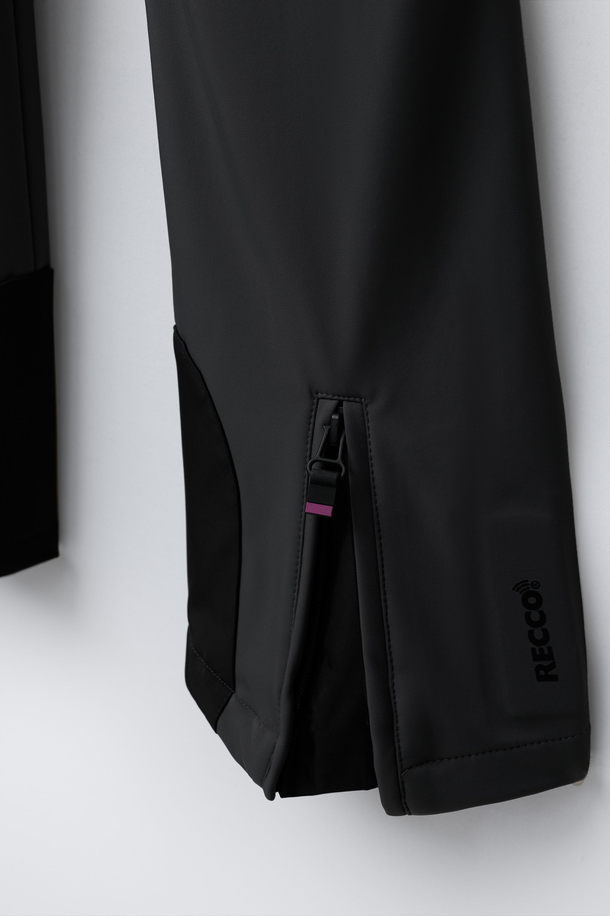 RECCO®システム搭載耐水加工＆防風サスペンダーパンツ - スキー