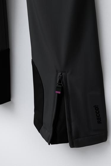 WATER-RESISTANT AND WINDPROOF BRACE TROUSERS RECCO® SYSTEM SKI COLLECTION - Anthracite grey by Zara - Image 5