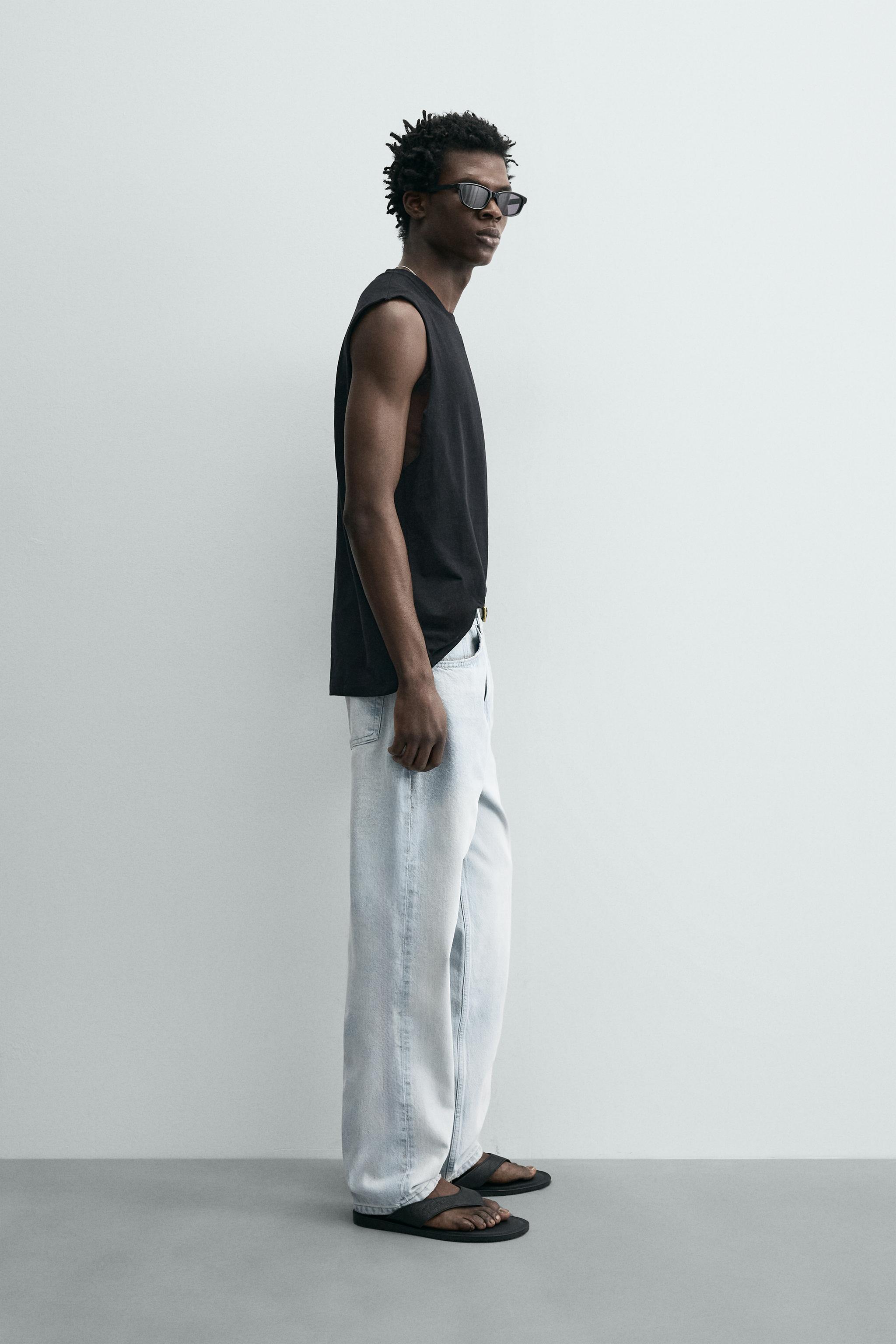 Zara HAFIF RELAXED FIT ATLET görsel 4