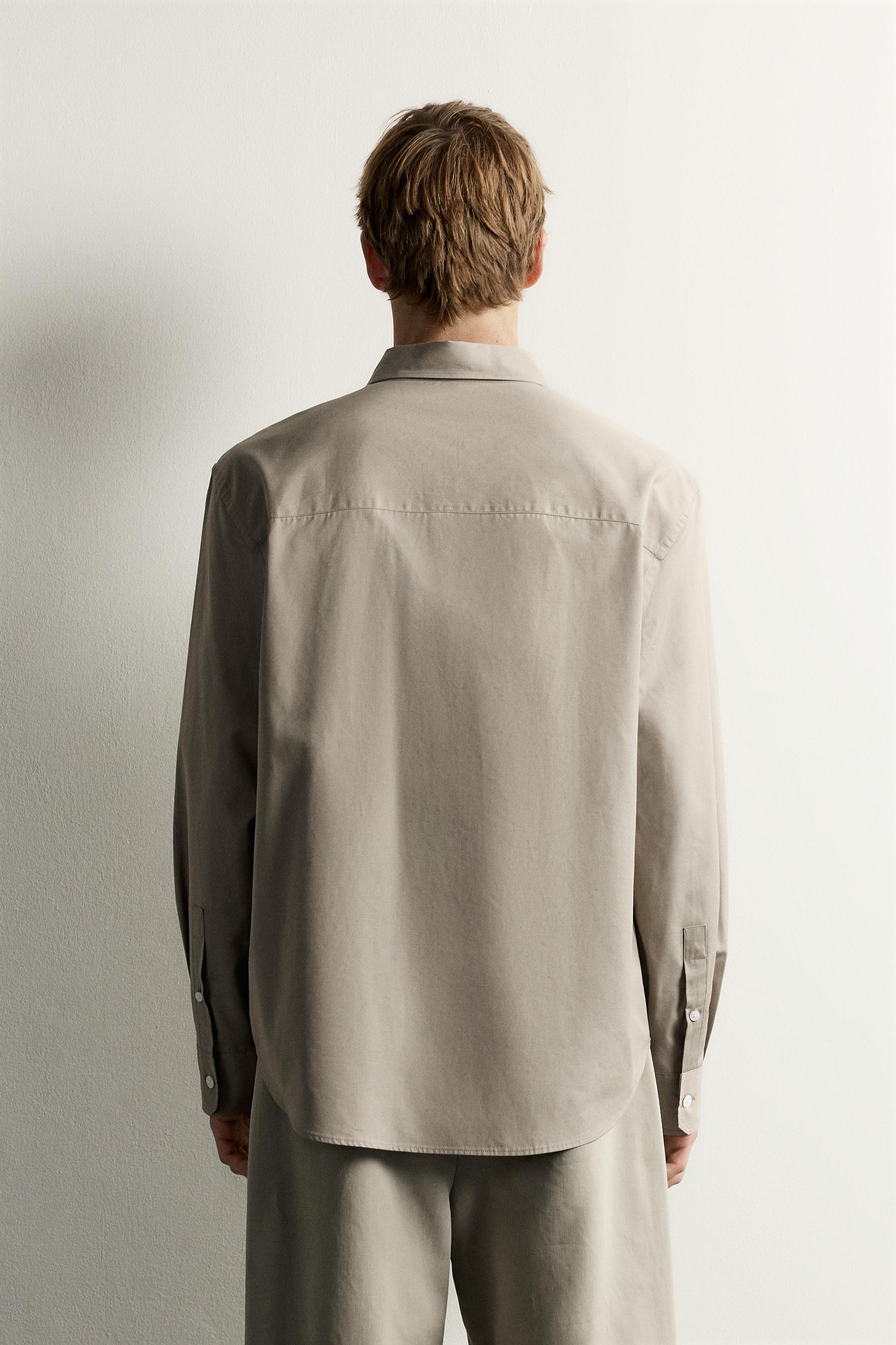 COTTON-LYOCELL REGULAR FIT SHIRT