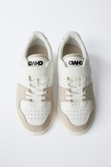 TENNIS OU BASKET À BRIDE - Blanc de Zara - Image 3