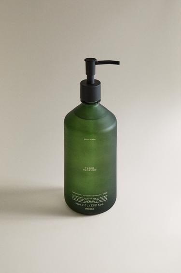 (1 L) FLEUR BLOSSOM LIQUID BODY SOAP - Green by Zara - Image 1