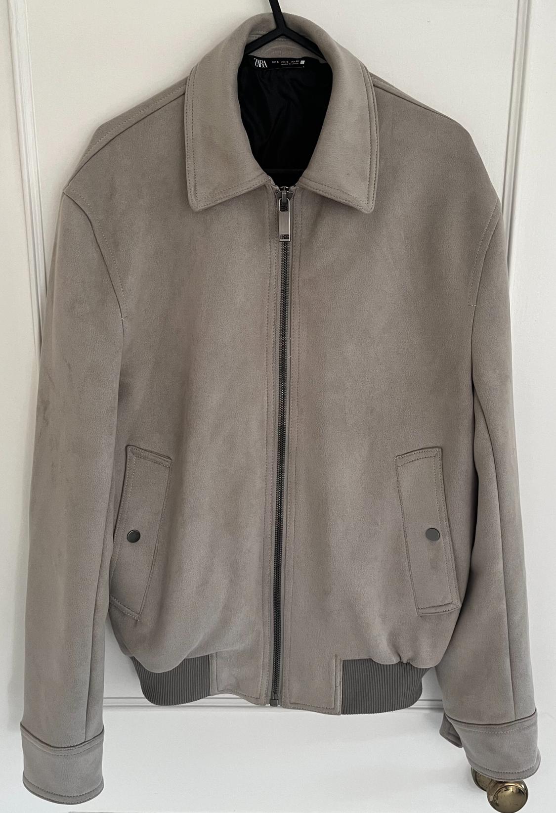 FAUX SUEDE JACKET
