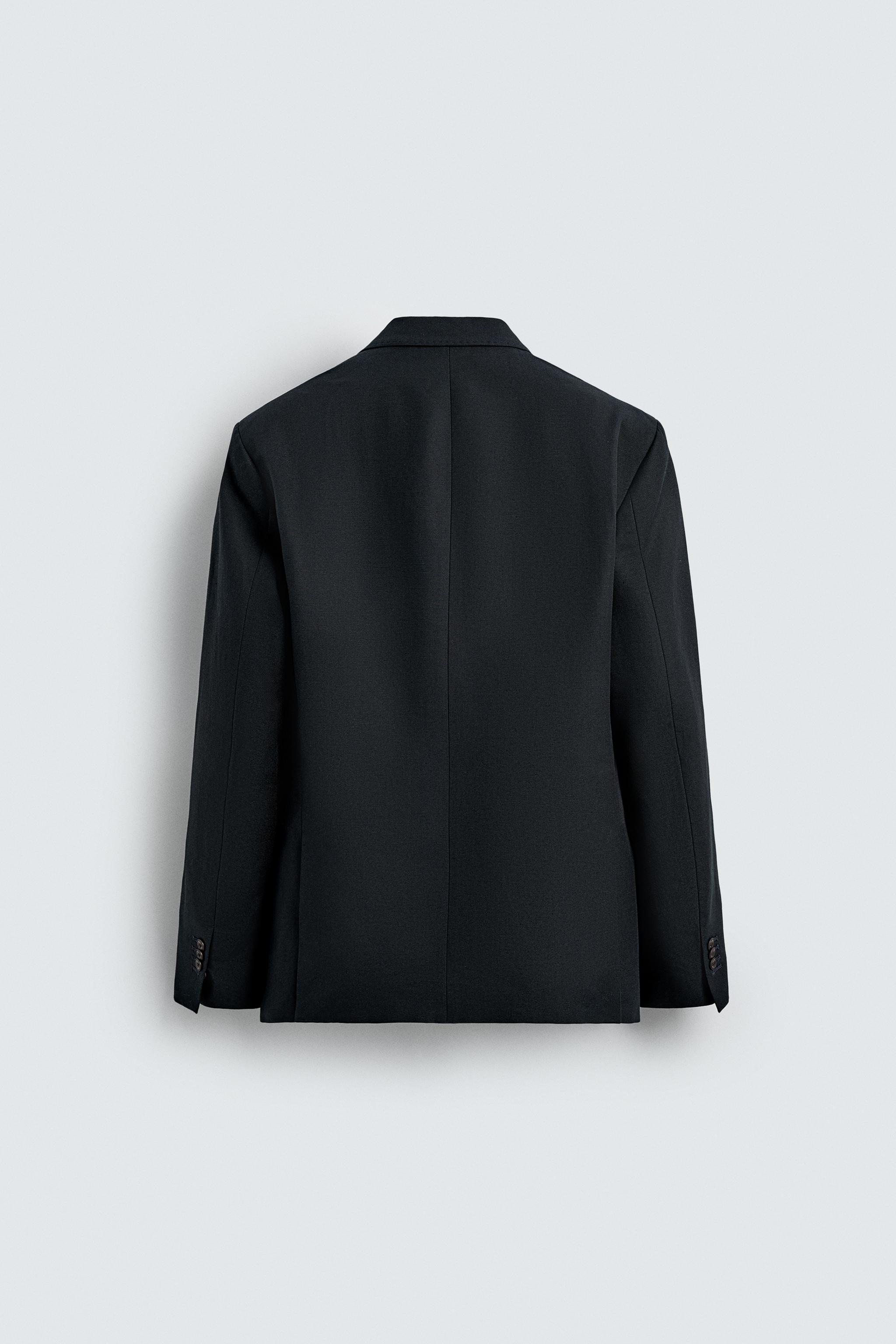 ダブルブレストブレザー - マリンブルー | ZARA Japan / 日本
