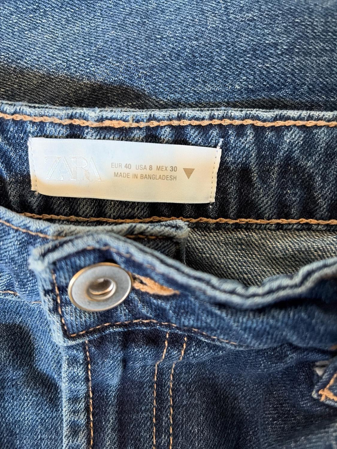 TRF BAGGY BARREL MID-WAIST JEANS - Image 3