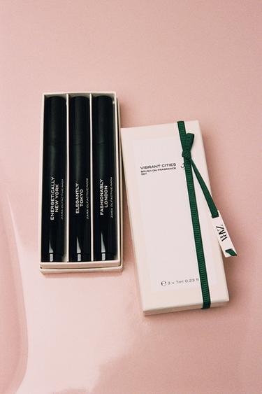 VIBRANT CITIES BRUSH-ON SET 3X 7ML (0.23 FL.OZ). - TINTED LEATHER by Zara