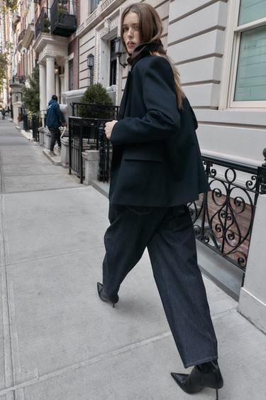 AMERICANA OVERSIZE ENCREUADA DE SARGA - Marí de Zara