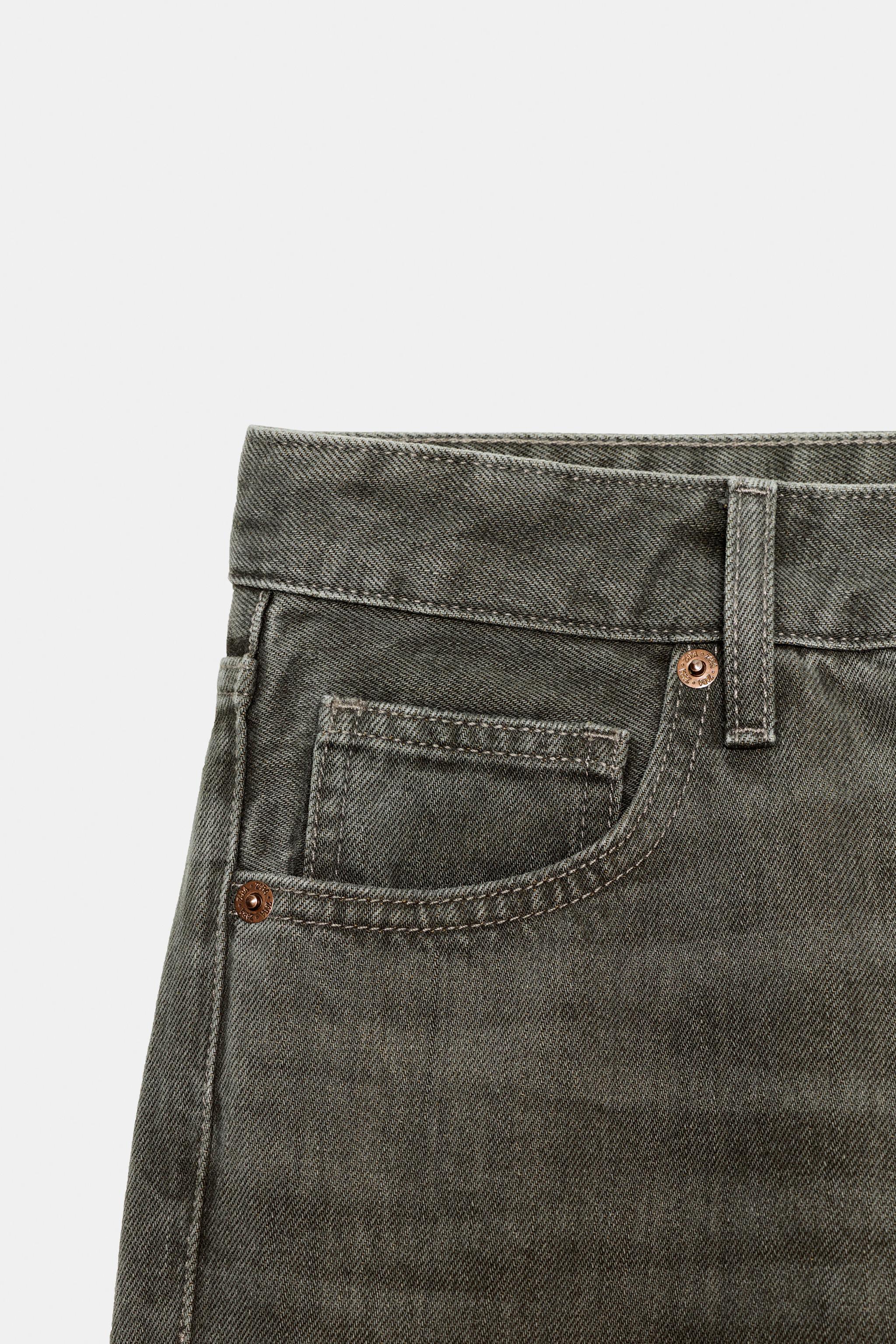 TRF LOW RISE WIDE LEG JEANS