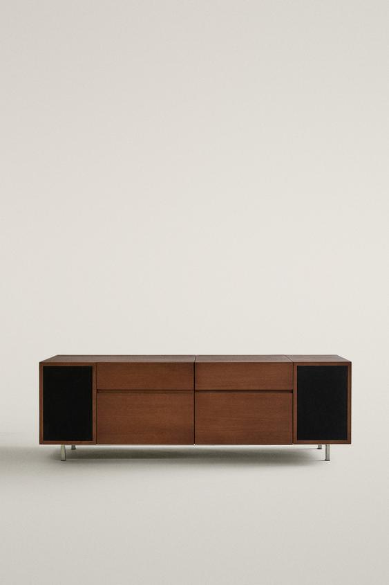 Zara OAK STORAGE CONSOLE - Brown - Image 0