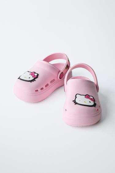 HELLO KITTY © SANRIO BATH CLOGS - Pink by Zara - Image 2