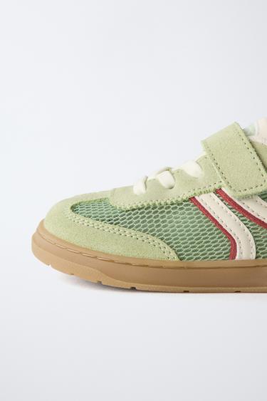 BAREFOOT MESH SNEAKERS - Mint Green by Zara - Image 4