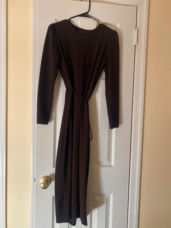 BROWN DRESS SECOND HAND