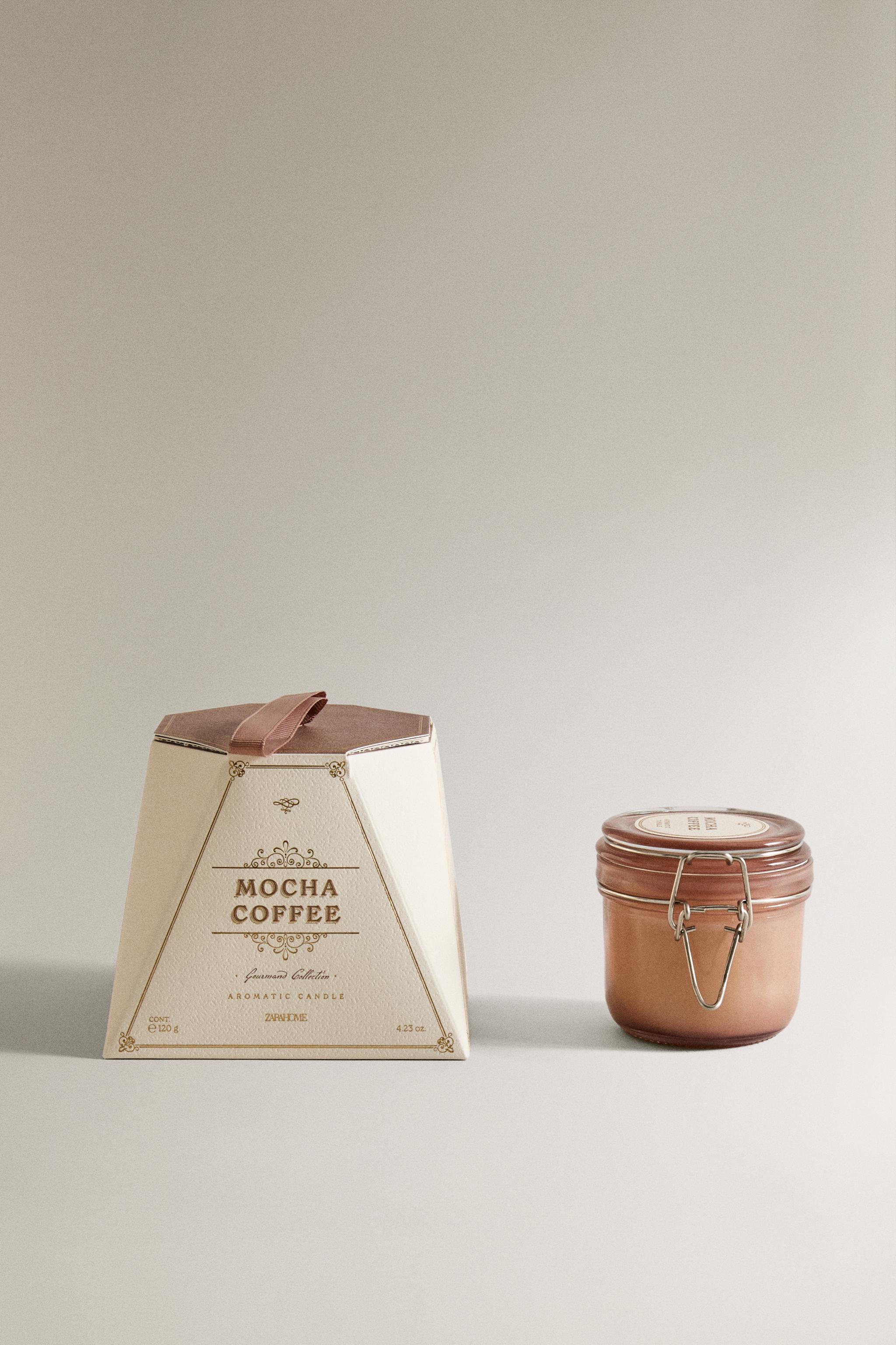 香 120 G) MOCHA COFFEE SCENTED CANDLE - chocolate | ZARA United States