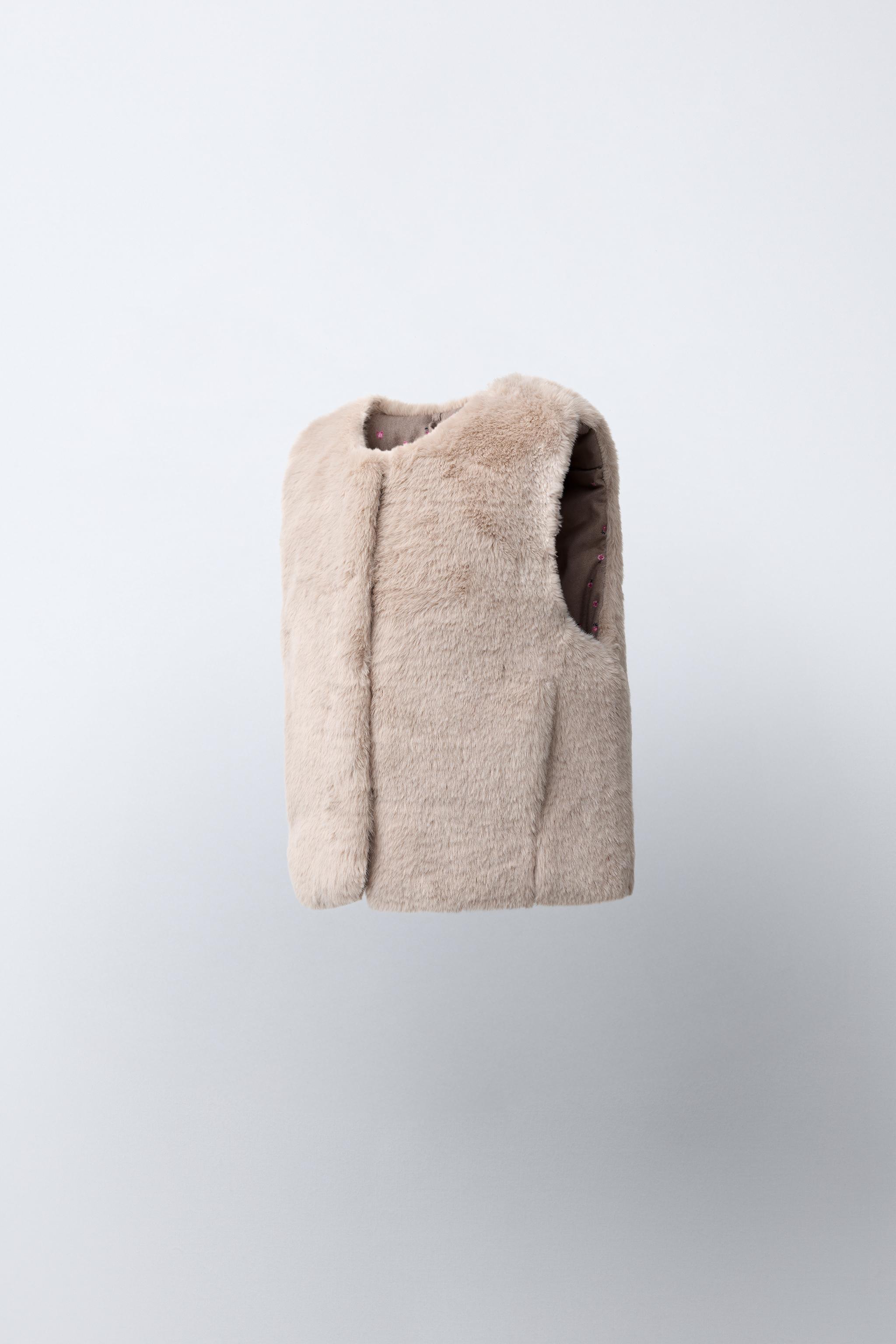 FAUX FUR VEST
