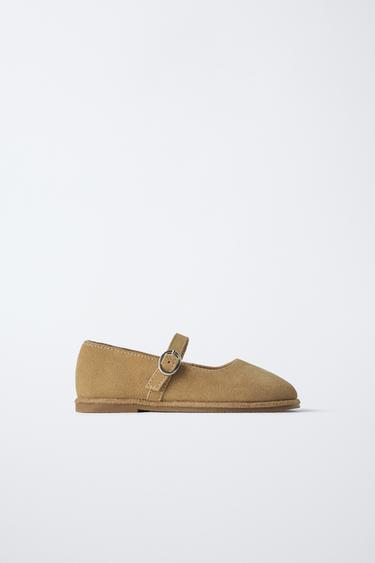 BAILARINA PIEL - Marrón Arena de Zara