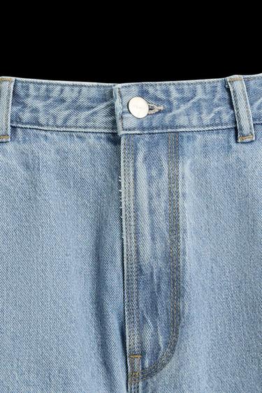 RELAXED FIT CARPENTER JEANS - Light blue by Zara