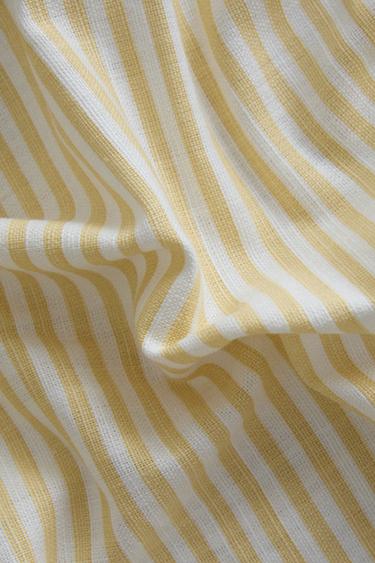 RUFFLED COTTON TABLECLOTH - Yellow by Zara - Image 3