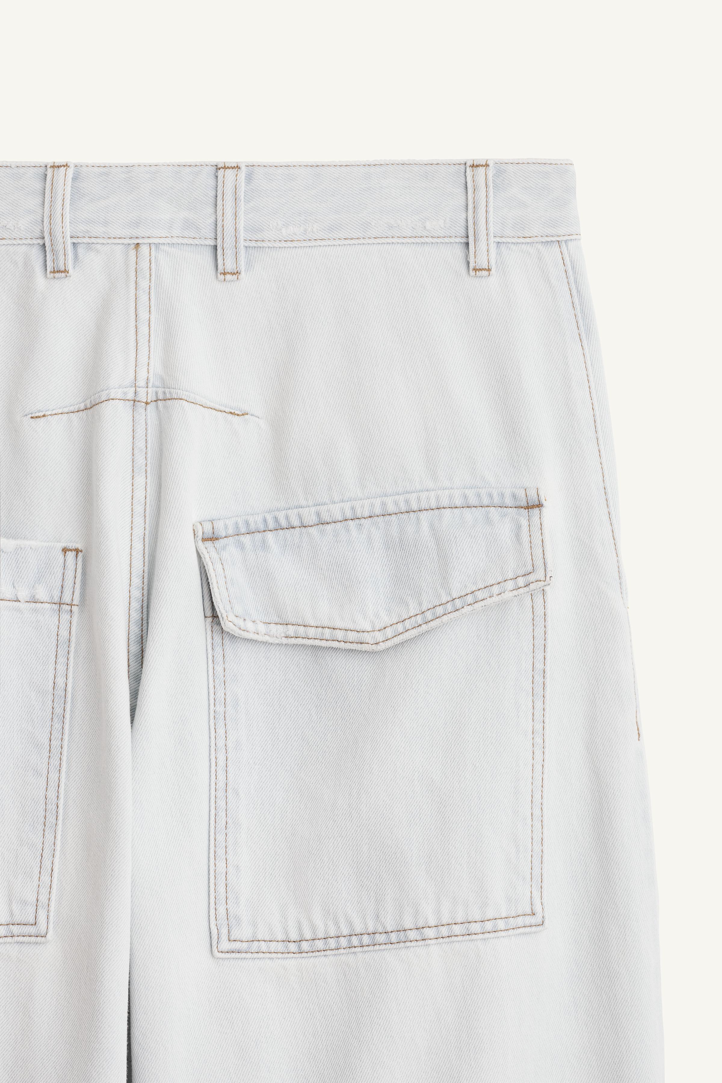 Мужские джинсы Zara DNM BLLN PNT — фото 4