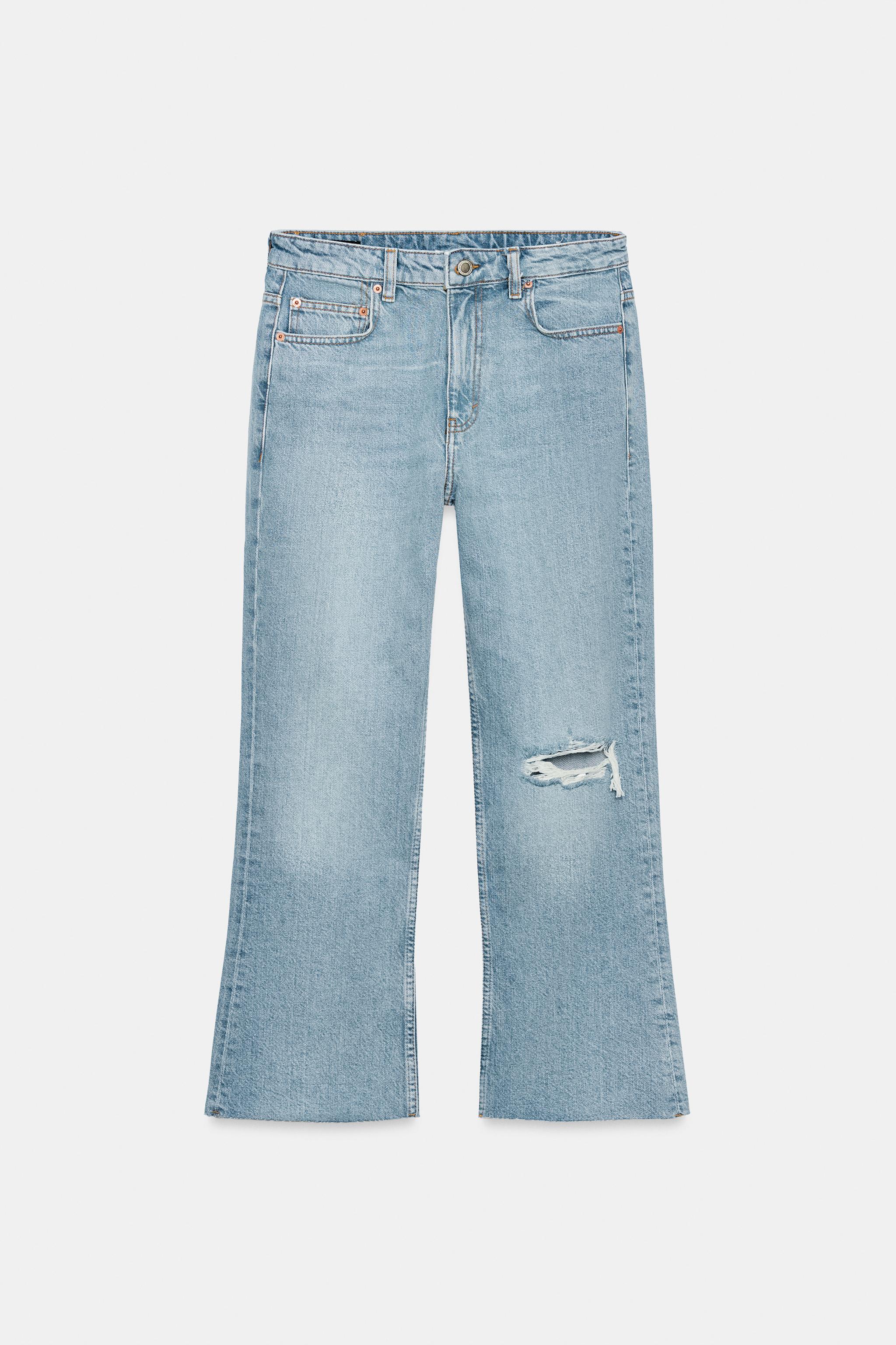 JEAN ZW COLLECTION RELAXED BOOTCUT TAILLE MOYENNE CROPPED