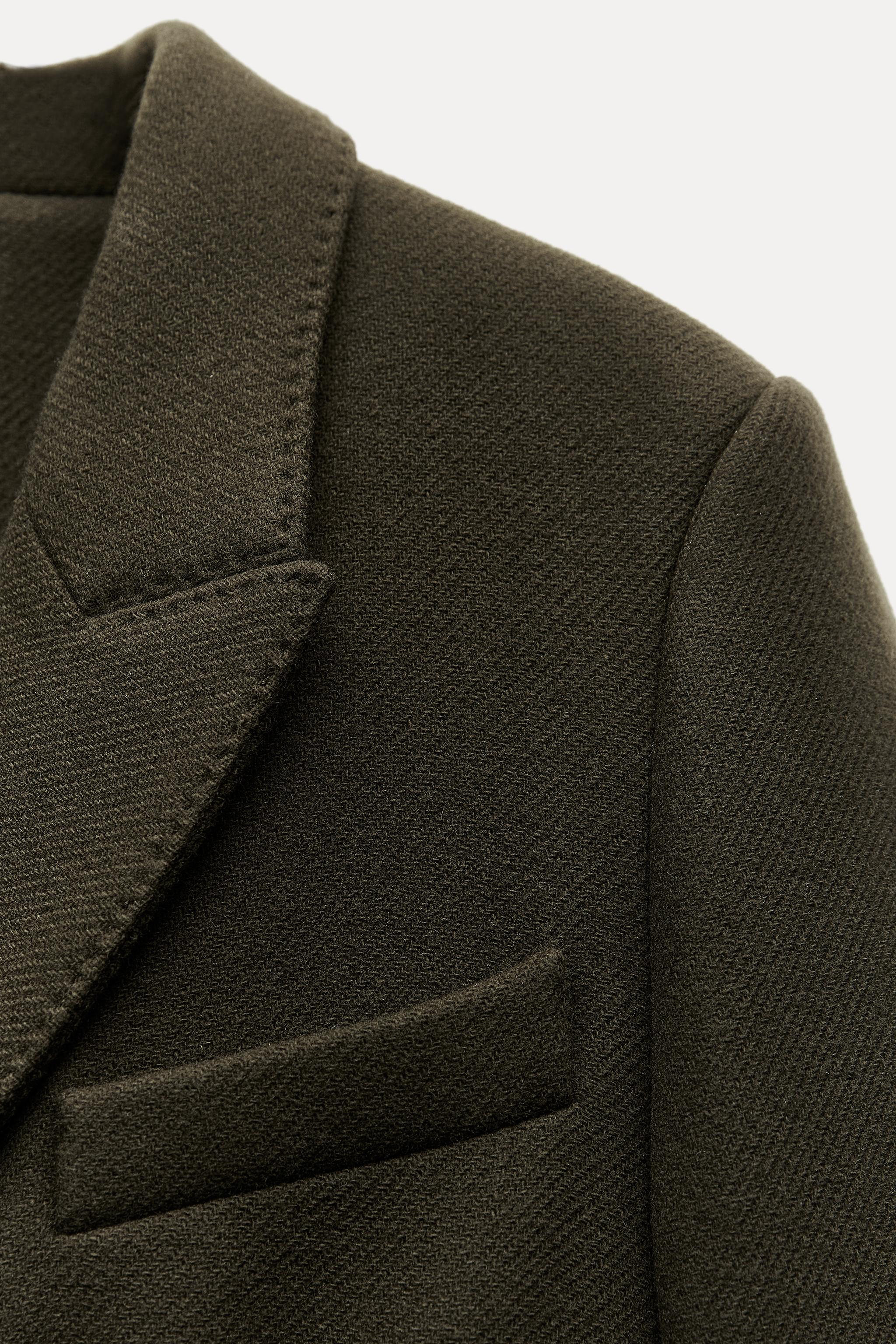 Manteau kaki zara clearance