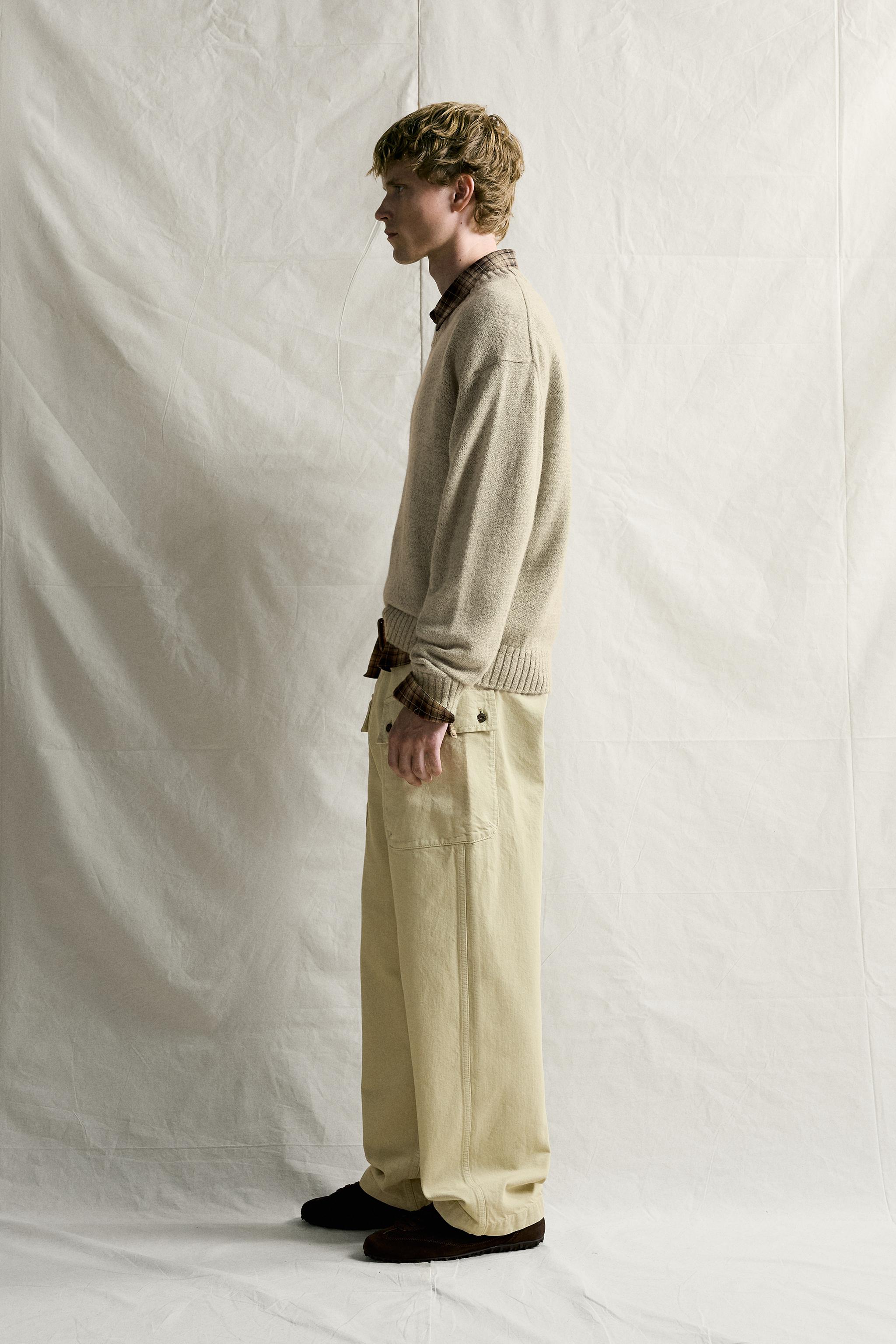 TEXTURED TWIST CABLE SWEATER