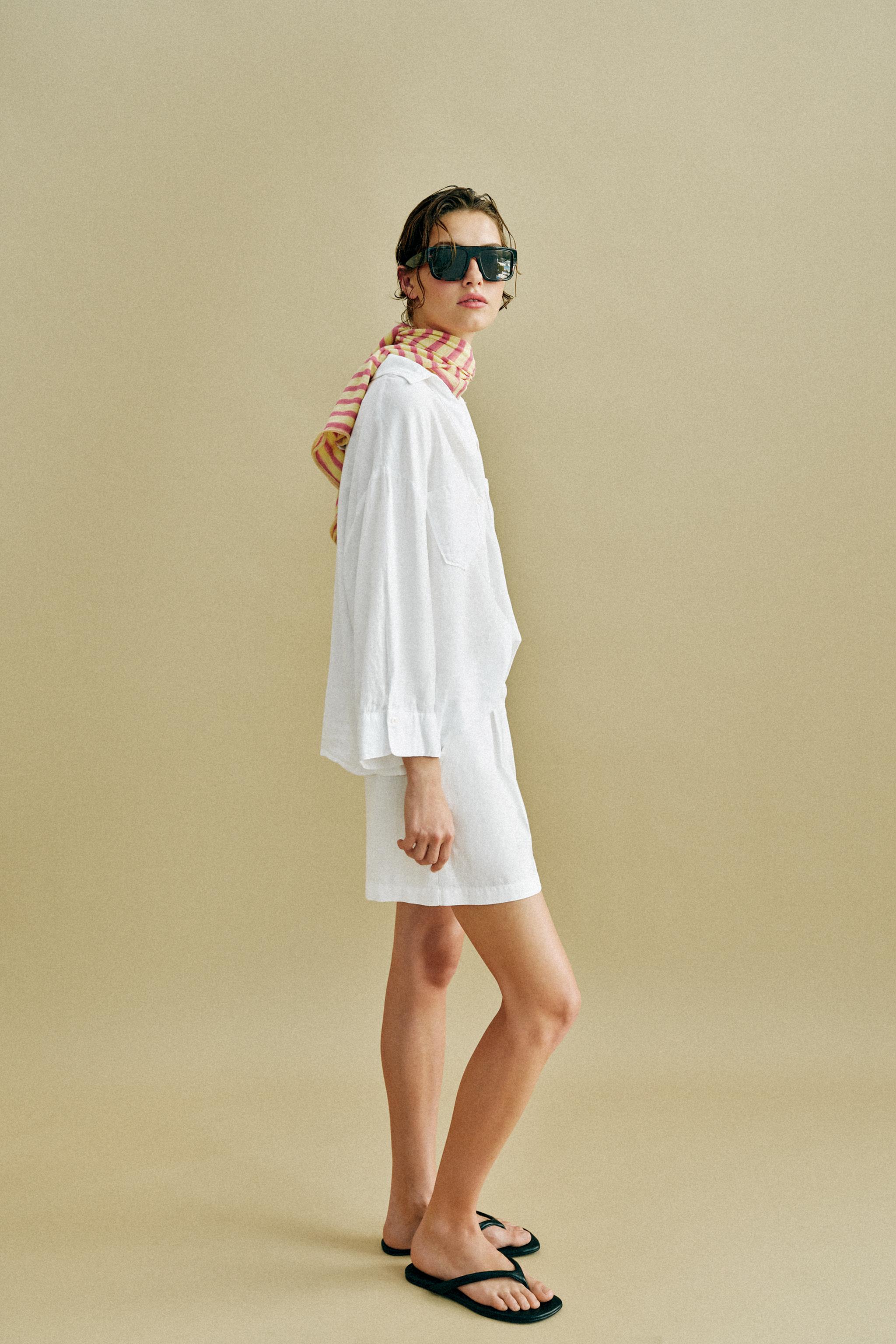 CHEMISE FLUIDE AVEC LIN